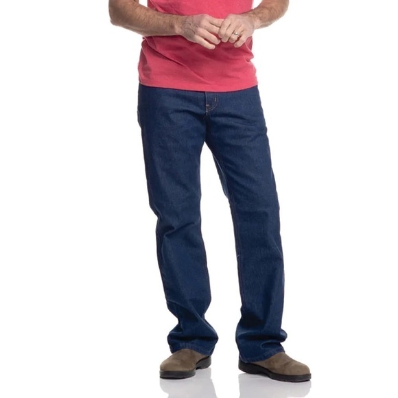 NWT All American clothing co. Men’s original Jean with gusset dark stonewash - Picture 1 of 8